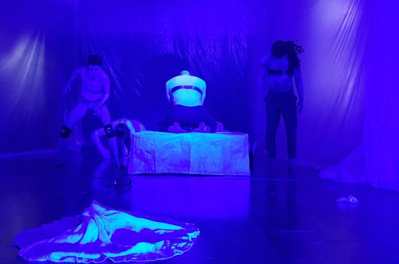 Performance "Hamletmaschine"